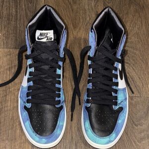 Jordan tie dye high top